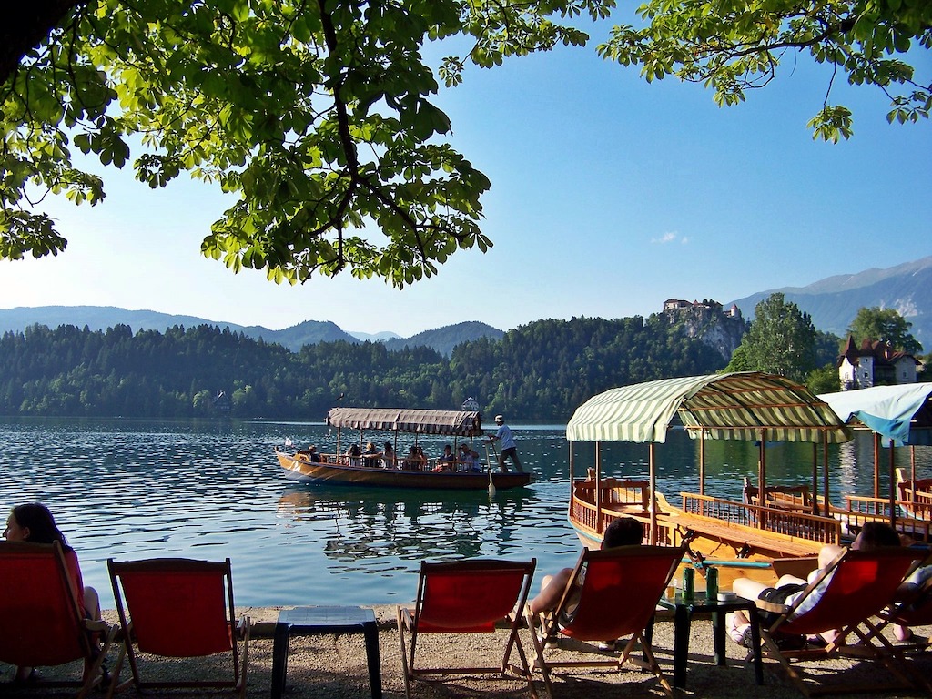 Boat Rides in the Lake Bled 