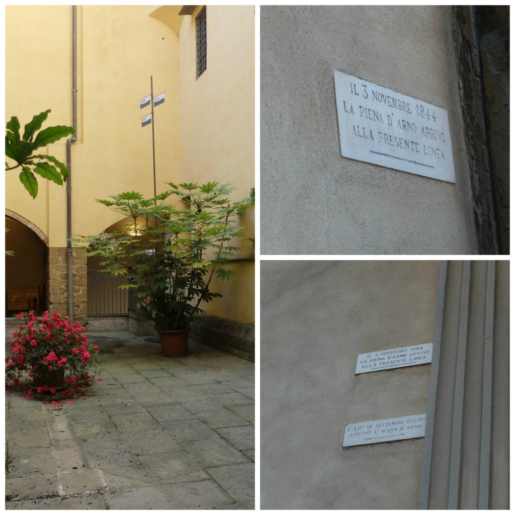 Florence Italy flood markers | Girl in Florence Blog 