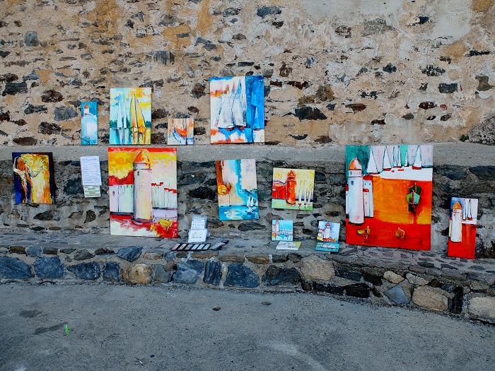 Collioure France paintings @girlinflorence