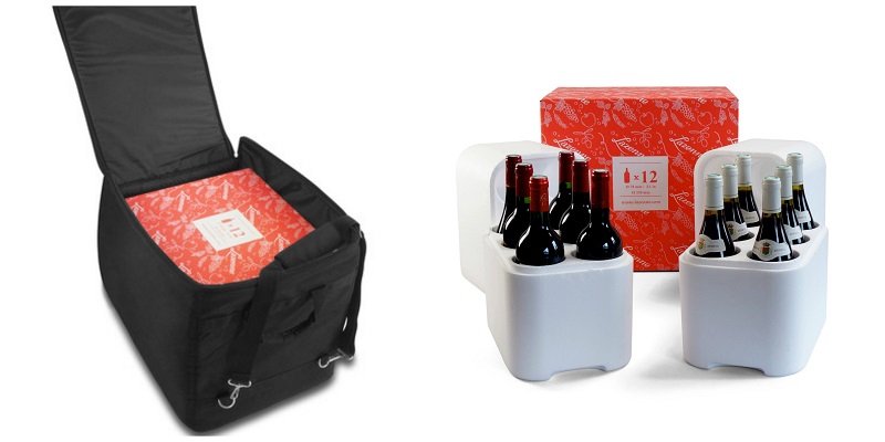 LAZENNE  wine luggage