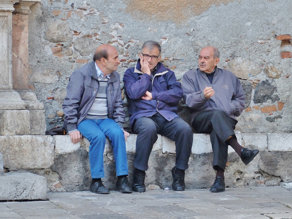 old men in Italy