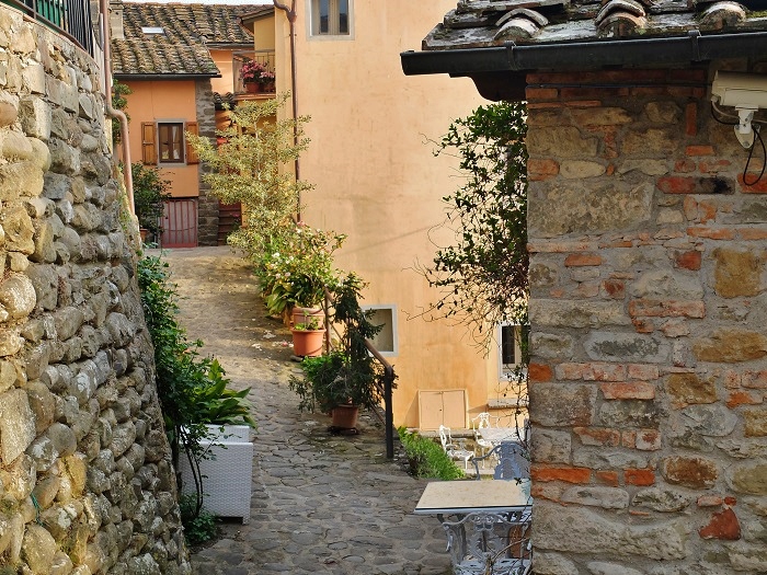 a view of the borgo 