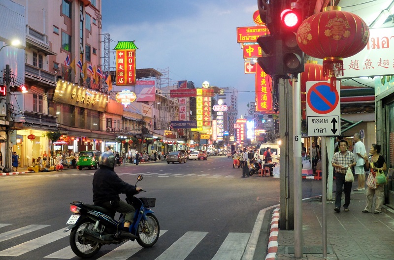 Chinatown in Bangkok, home to street food galore! 