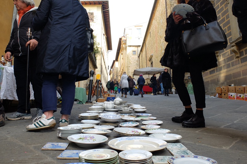 Arezzo Antique Fair - Tuscany- Photo credit: Georgette Jupe 