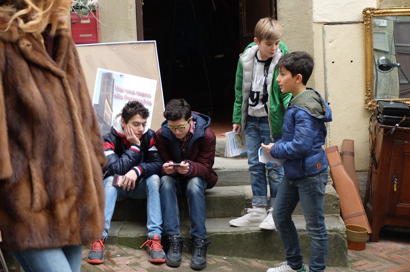 Arezzo Antique Fair - Tuscany- Photo credit: Georgette Jupe 