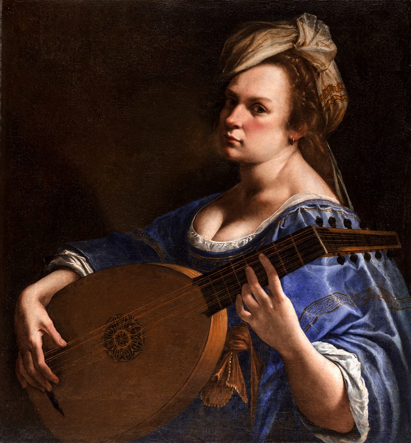 Self-Portrait as a Lute Player, 1615–1617