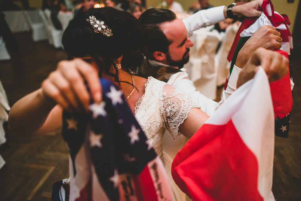 A newlywed game the day of our wedding ;-). Photo credit: Francesco Spighi