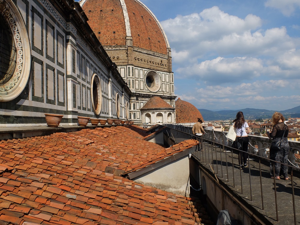 The panoramic view from the Duomo cathedral's external terraces, did you know you can arrange a private tour here? 