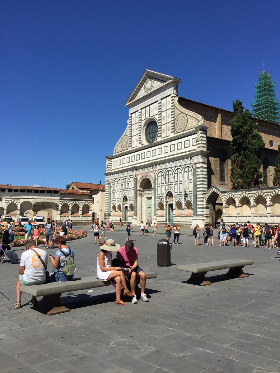 piazza santa maria novella, one of my favorite squares in the city 