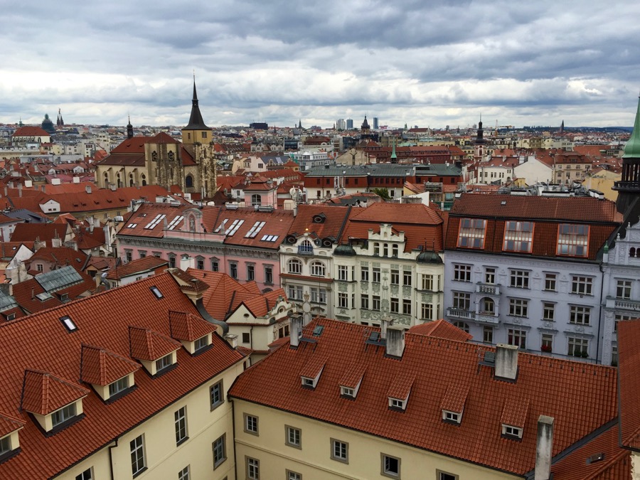 View from the Clementinum tower