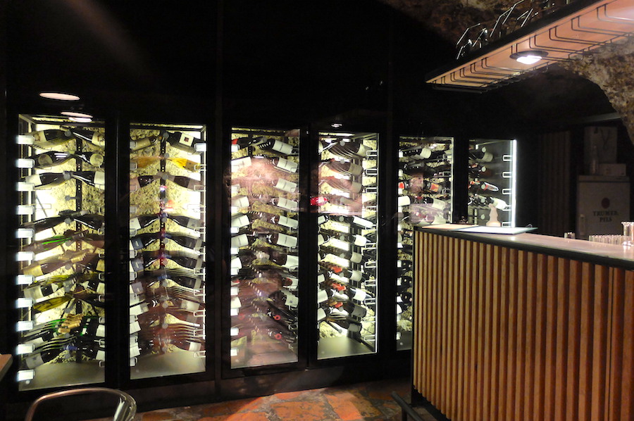 Say hello to my idea of Austrian wine heaven, the sexiest private cellar in Salzburg .