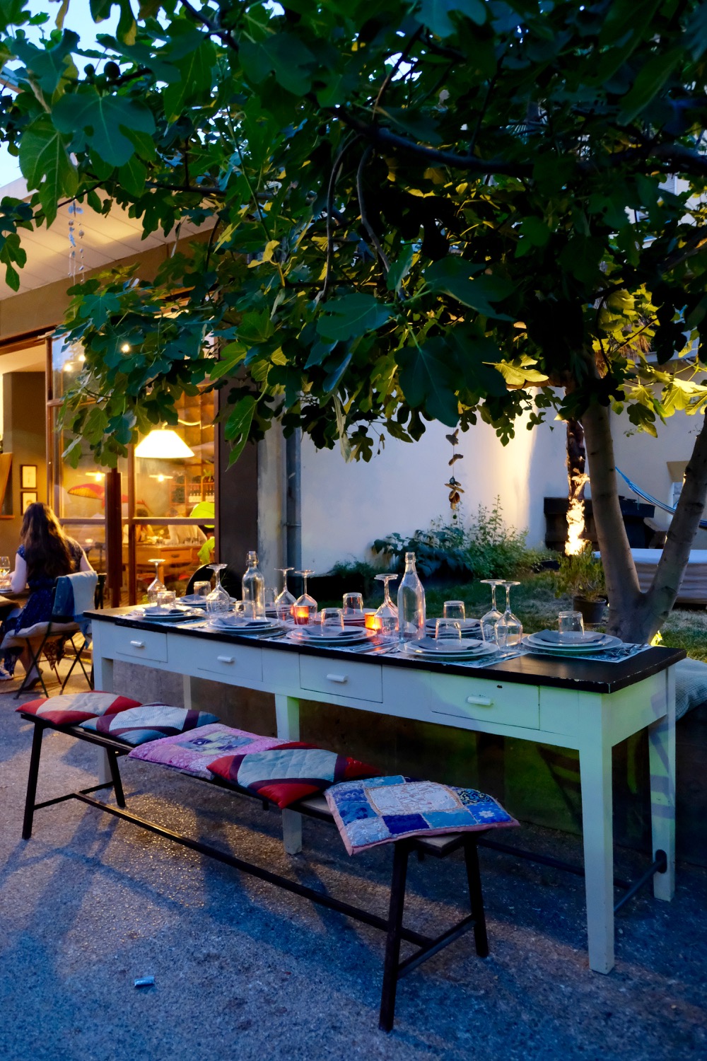 Italian outdoor online dining